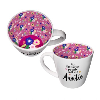 Inside Out Mug Favourite People Auntie