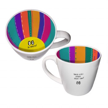 Inside Out Mug Nosey Little F*@ker aren't