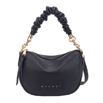Gionni Handbags Musk Curved Shoulder Bag Black