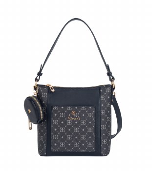 Gionni Handbags Nacre Shoulder Black
