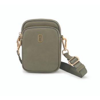 Tipperary Crystal Naples Mini Crossbody Handbag Olive