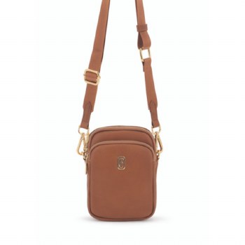 Tipperary Crystal Naples Mini  Crossbody Handbag Tan