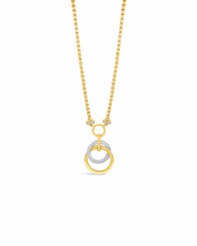 Absolute Jewellery NECKLACE 2-TONE N2451MX
