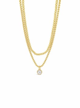 Absolute Jewellery Necklace Gold N2332GL