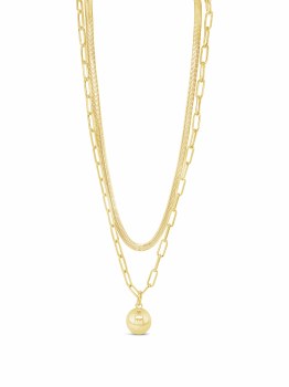 Absolute Jewellery Necklace Gold N2337GL