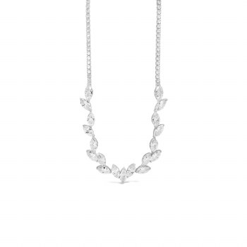 Absolute Jewellery Necklace Silver N2324SL