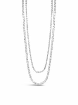 Absolute Jewellery Necklace Silver N2333SL