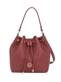 DICE HANDBAG NEPTUNE BUCKET BAG RUST