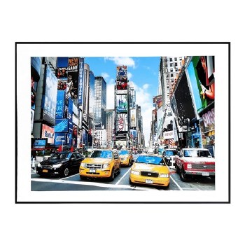 Straits New York City Taxi Print 60x80cm