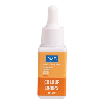 Colour Drops Orange - Oil Based Food Colouring