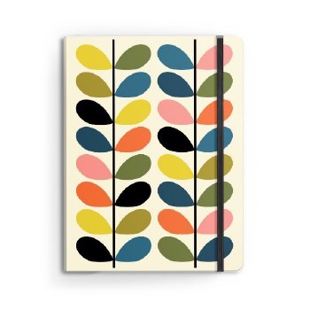 Orla Kiely A4 Notebook Original Multi Stem