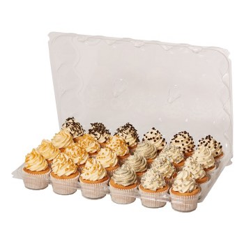 Pack of 3 Cupcake 24 cavities