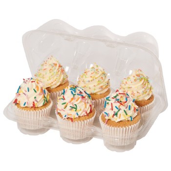 Pack of 3 Cupcake 6 cavities