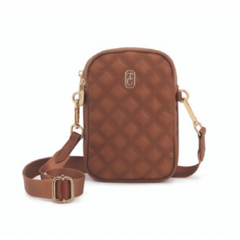 Tipperary Crystal Palermo Mini Crossbody Bag Tan