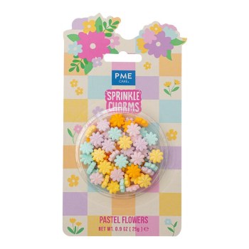 Sprinkle Charms Pastel Flower 25g