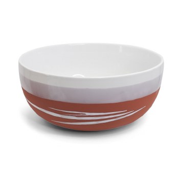 Tipperary Crystal Paul Maloney Pottery Terracotta Fruit Bowl