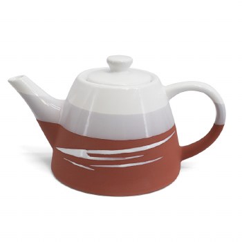 Tipperary Crystal Paul Maloney Pottery Terracotta Teapot