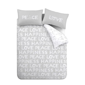 Peace &amp; Yoga Double Duvet Set