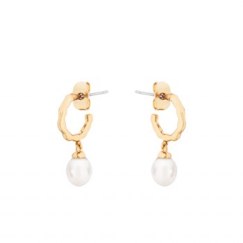 Tipperary Crystal Pearl Earring Hoop