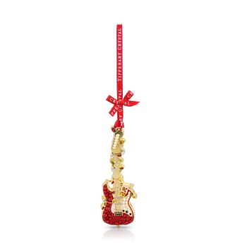 Tipperary Crystal Pearl Guitar Christmas