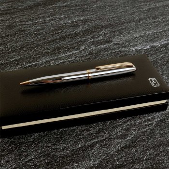 Tipperary Crystal Pen Silver Oscar Wilde Gold