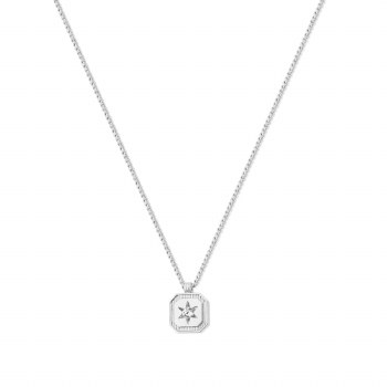 Pendant Compass Star Silver
