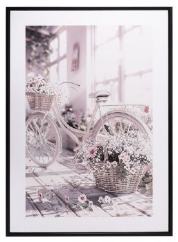 Grange Living Picture Bicycle &amp; Flowers