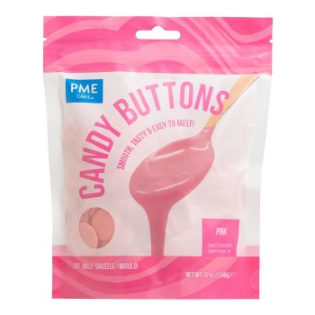 PME Pink Candy Buttons