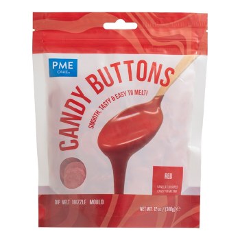 PME Red Candy Buttons