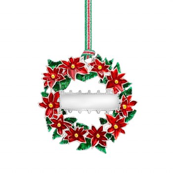 Newbridge Silverware Poinsettia Wreath Christmas Tree