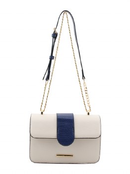 HAMPTON HANDBAG POPPY CROSSBODY BAG WHITE