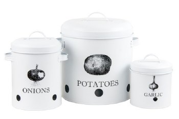 Potato Onion Garlic Bin Store