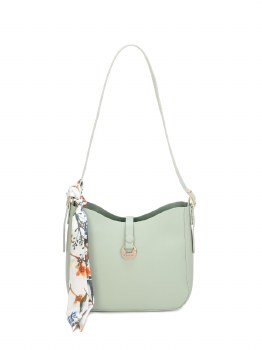 GIONNI HANDBAG QUARTZ SHOULDER BAG LIGHT GREEN