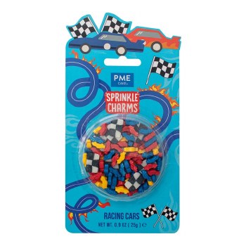 Sprinkle Charms Racing Cars 25g