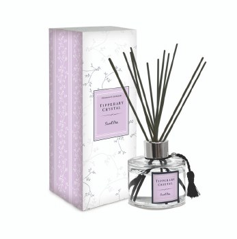 Tipperary Crystal Reed Diffuser Sweet Pea