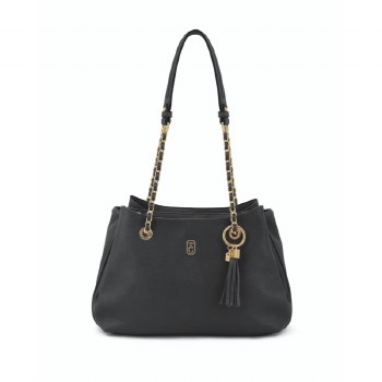 Tipperary Crystal Regency Handbag Black