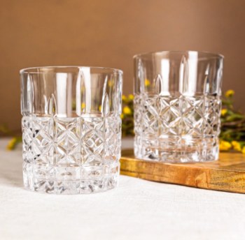 Killarney Crystal Rossmore Whiskey Set of 6