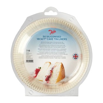 Round Cake Liners 18cm/7"