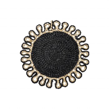 Denby Natural &amp; Black Placemats Set of 2