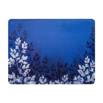 Denby Set of 6 Blue Foliage Placemats