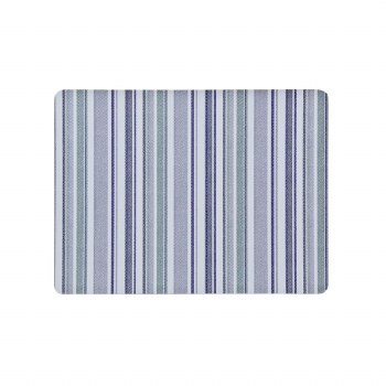 Denby Set of 6 Blue Stripe Cork Placemats
