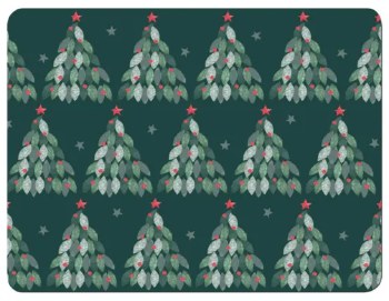 Denby Christmas Evergreen Placemats Set of 6