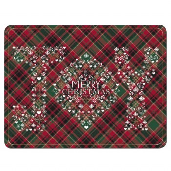 Denby Christmas Joy Placemats Set Of 6