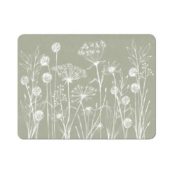 Denby Wild Flower Sage Placemats Set of 6