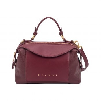 Gionni Handbags Saffron Medium Duffle Bag Dark Red