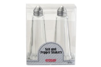 Salt &amp; Pepper Glass Shaker