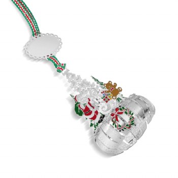 Newbridge Silverware Santa Carousel Christmas Tree Decoration