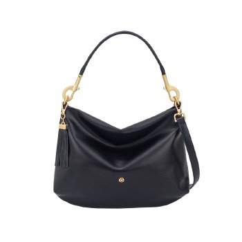 Gionni Handbags SAPPHIRE MEDIUM HOBO BAG BLACK