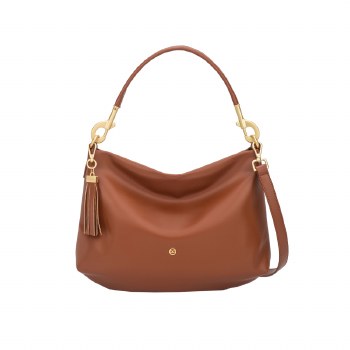 Gionni Handbags SAPPHIRE MEDIUM HOBO BAG TAN