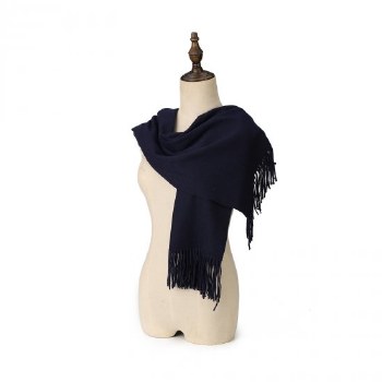 Acess Fashion Scarf Navy Cashmere SF1609BL